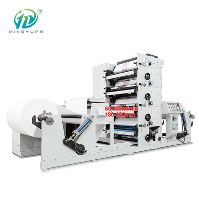 دستگاه چاپ فلکسو تمام اتوماتیک 60-100 متر در دقیقه با 4 رنگ