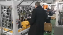 دو مشتری صرب از کارخانه ماشین فنجان کاغذی مینگیوان بازدید کردند